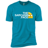 T-Shirts Turquoise / YXS Sarcasm Face Boys Premium T-Shirt