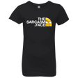 T-Shirts Black / YXS Sarcasm Face Girls Premium T-Shirt