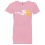 T-Shirts Light Pink / YXS Sarcasm Face Girls Premium T-Shirt