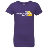 T-Shirts Purple Rush / YXS Sarcasm Face Girls Premium T-Shirt