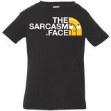 T-Shirts Black / 6 Months Sarcasm Face Infant Premium T-Shirt