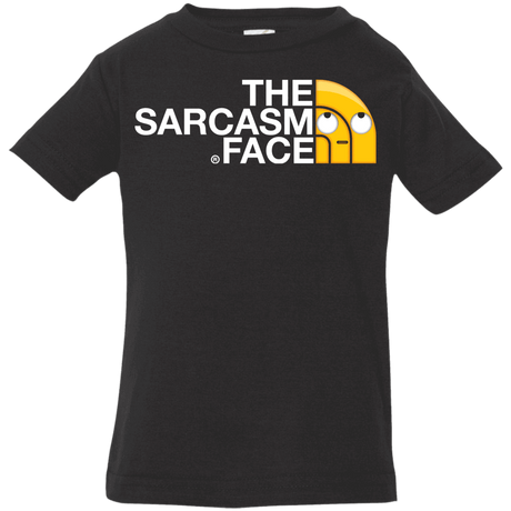 T-Shirts Black / 6 Months Sarcasm Face Infant Premium T-Shirt