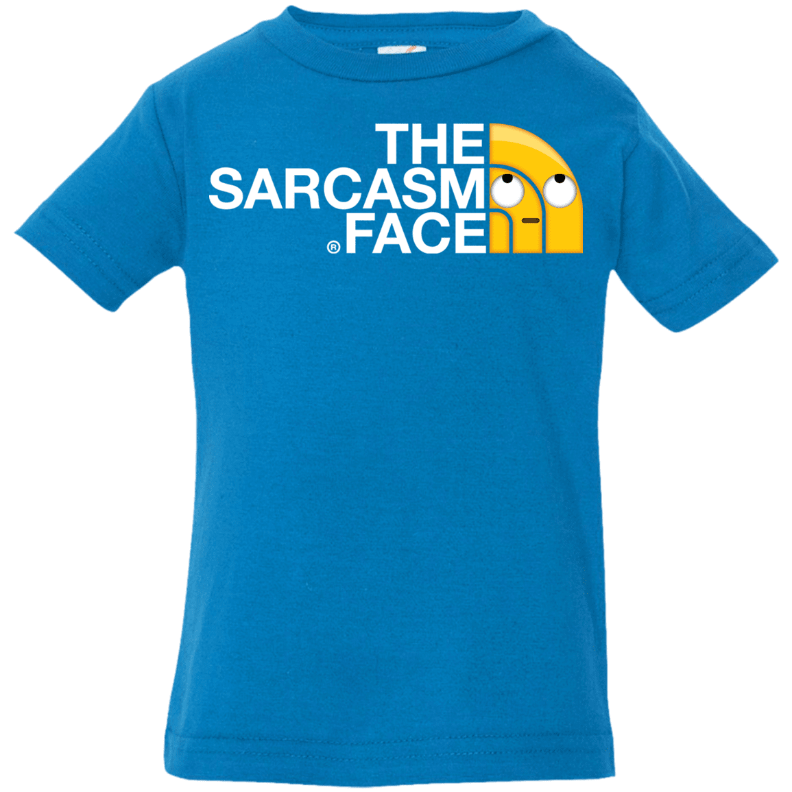 T-Shirts Cobalt / 6 Months Sarcasm Face Infant Premium T-Shirt