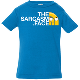 T-Shirts Cobalt / 6 Months Sarcasm Face Infant Premium T-Shirt