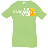 T-Shirts Key Lime / 6 Months Sarcasm Face Infant Premium T-Shirt