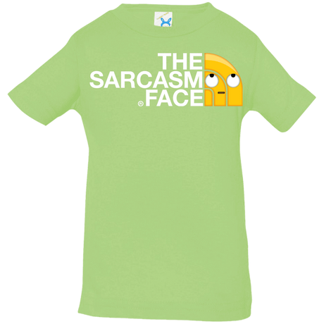 T-Shirts Key Lime / 6 Months Sarcasm Face Infant Premium T-Shirt