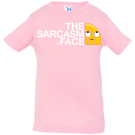 T-Shirts Pink / 6 Months Sarcasm Face Infant Premium T-Shirt