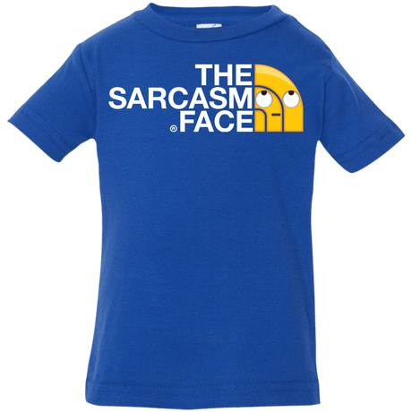 T-Shirts Royal / 6 Months Sarcasm Face Infant Premium T-Shirt