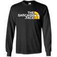 T-Shirts Black / S Sarcasm Face Men's Long Sleeve T-Shirt