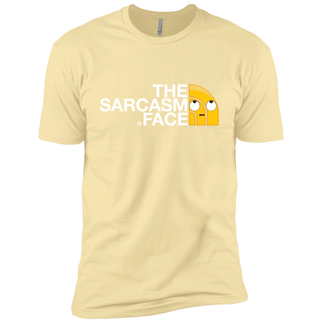T-Shirts Banana Cream / X-Small Sarcasm Face Men's Premium T-Shirt