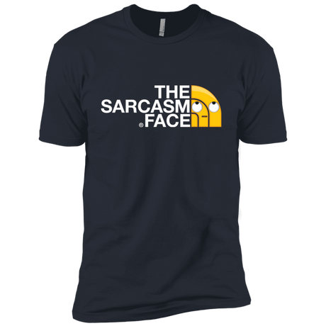 T-Shirts Indigo / X-Small Sarcasm Face Men's Premium T-Shirt
