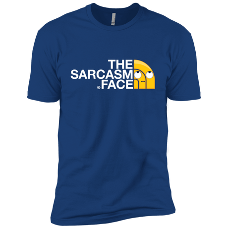 T-Shirts Royal / X-Small Sarcasm Face Men's Premium T-Shirt