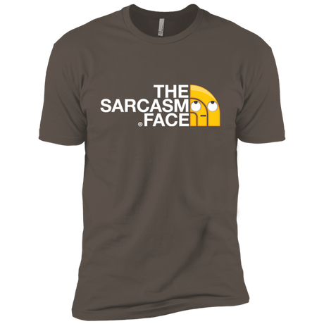 T-Shirts Warm Grey / X-Small Sarcasm Face Men's Premium T-Shirt