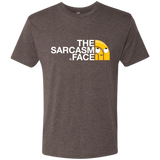 T-Shirts Macchiato / S Sarcasm Face Men's Triblend T-Shirt