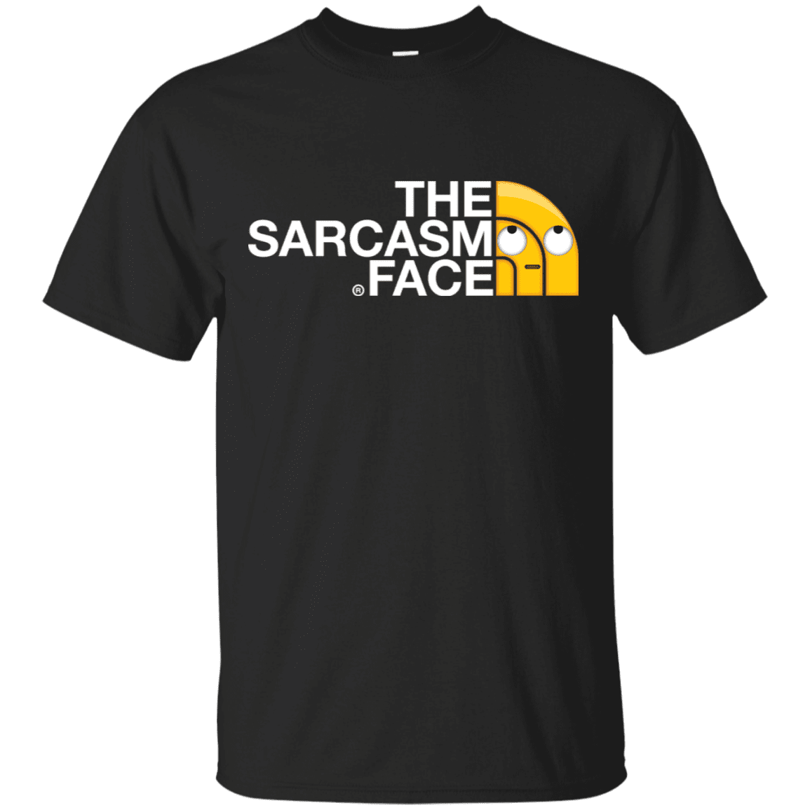 T-Shirts Black / S Sarcasm Face T-Shirt