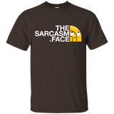 T-Shirts Dark Chocolate / S Sarcasm Face T-Shirt