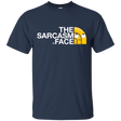 T-Shirts Navy / S Sarcasm Face T-Shirt