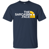 T-Shirts Navy / S Sarcasm Face T-Shirt