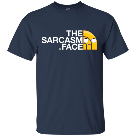 T-Shirts Navy / S Sarcasm Face T-Shirt