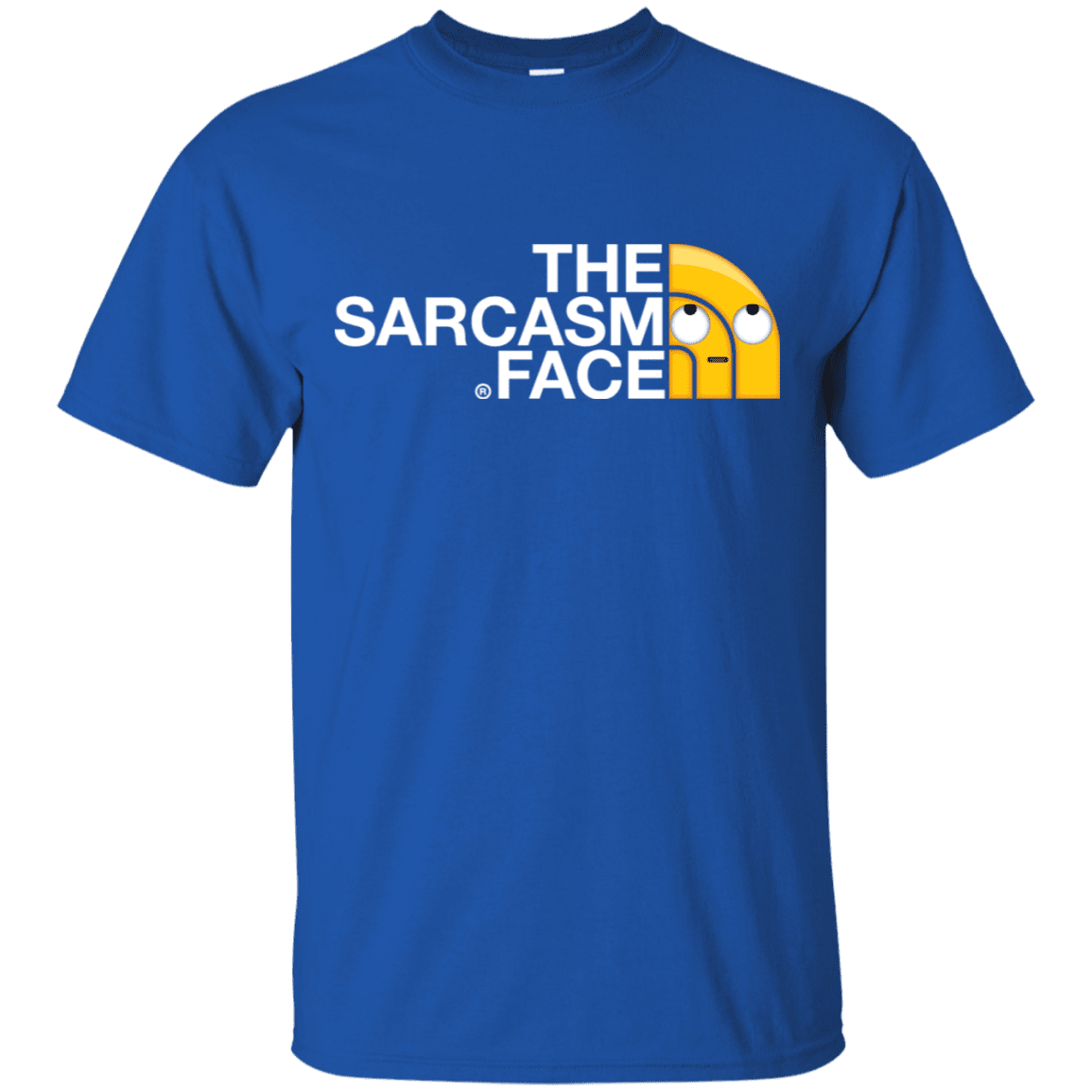 T-Shirts Royal / S Sarcasm Face T-Shirt