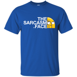 T-Shirts Royal / S Sarcasm Face T-Shirt