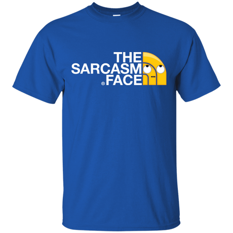 T-Shirts Royal / S Sarcasm Face T-Shirt