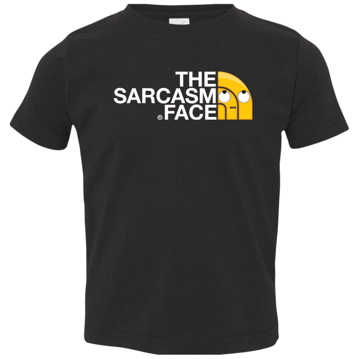 T-Shirts Black / 2T Sarcasm Face Toddler Premium T-Shirt