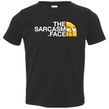 T-Shirts Black / 2T Sarcasm Face Toddler Premium T-Shirt