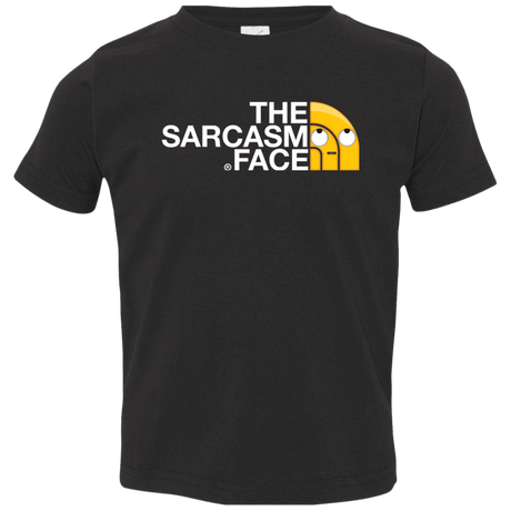 T-Shirts Black / 2T Sarcasm Face Toddler Premium T-Shirt