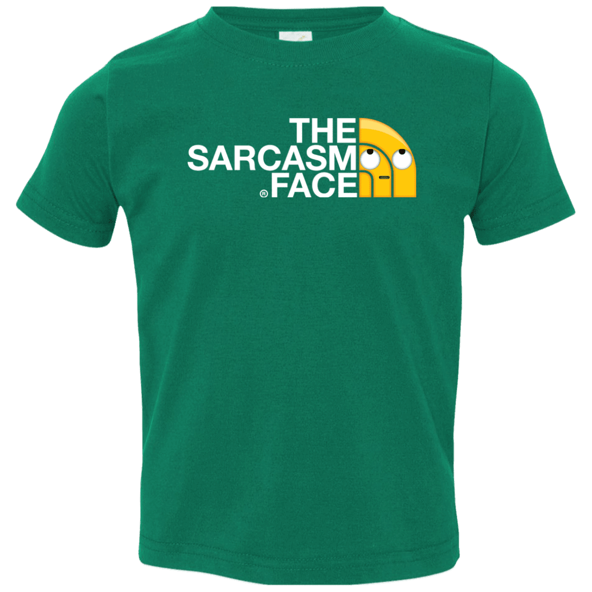 T-Shirts Kelly / 2T Sarcasm Face Toddler Premium T-Shirt