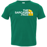 T-Shirts Kelly / 2T Sarcasm Face Toddler Premium T-Shirt