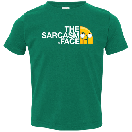 T-Shirts Kelly / 2T Sarcasm Face Toddler Premium T-Shirt