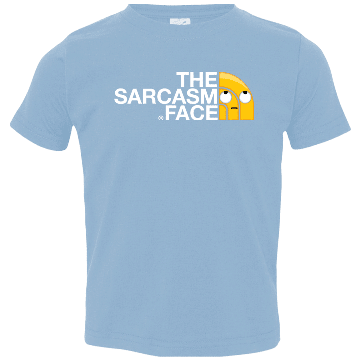 T-Shirts Light Blue / 2T Sarcasm Face Toddler Premium T-Shirt