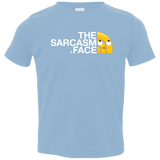 T-Shirts Light Blue / 2T Sarcasm Face Toddler Premium T-Shirt