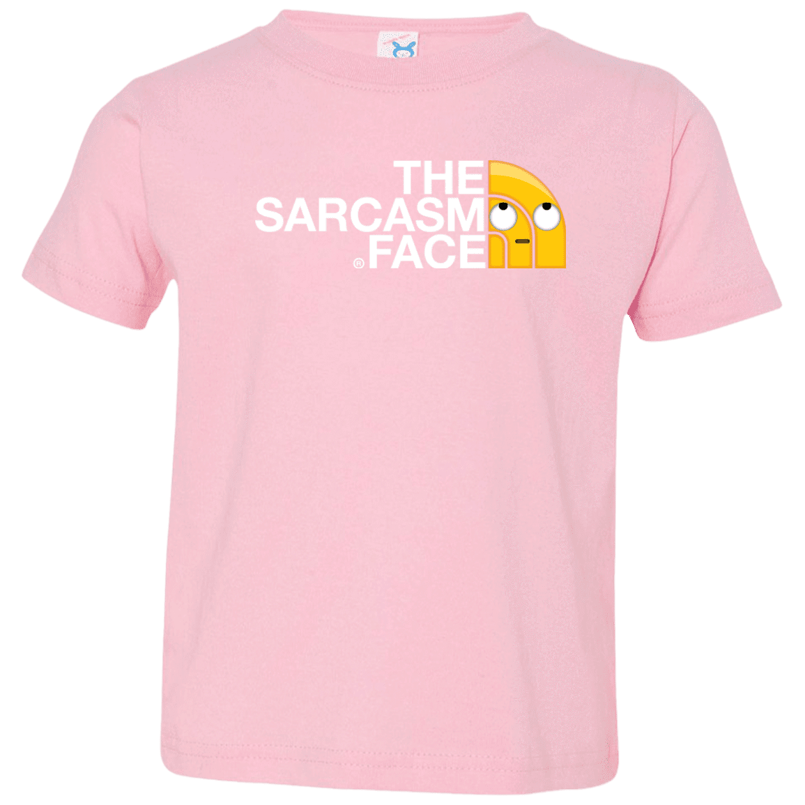 T-Shirts Pink / 2T Sarcasm Face Toddler Premium T-Shirt