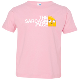 T-Shirts Pink / 2T Sarcasm Face Toddler Premium T-Shirt