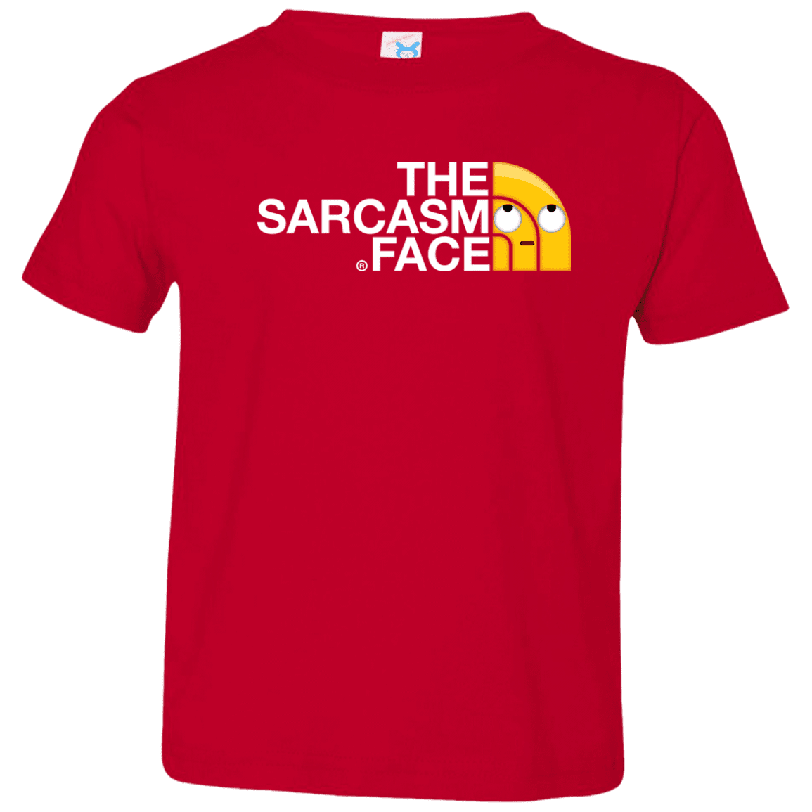 T-Shirts Red / 2T Sarcasm Face Toddler Premium T-Shirt