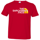 T-Shirts Red / 2T Sarcasm Face Toddler Premium T-Shirt