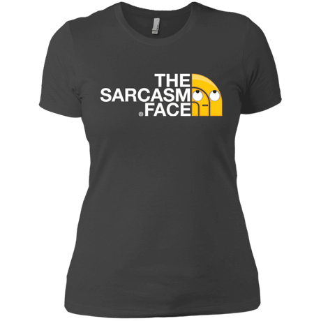T-Shirts Heavy Metal / X-Small Sarcasm Face Women's Premium T-Shirt