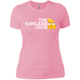 T-Shirts Light Pink / X-Small Sarcasm Face Women's Premium T-Shirt