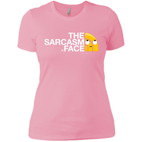 T-Shirts Light Pink / X-Small Sarcasm Face Women's Premium T-Shirt