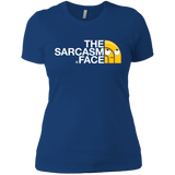 T-Shirts Royal / X-Small Sarcasm Face Women's Premium T-Shirt