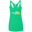 T-Shirts Envy / X-Small Sarcasm Face Women's Triblend Racerback Tank