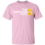 T-Shirts Light Pink / YXS Sarcasm Face Youth T-Shirt