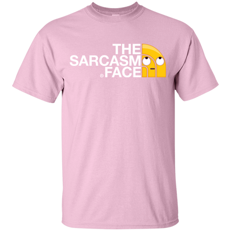 T-Shirts Light Pink / YXS Sarcasm Face Youth T-Shirt