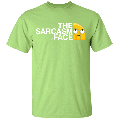 T-Shirts Mint Green / YXS Sarcasm Face Youth T-Shirt