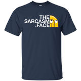 T-Shirts Navy / YXS Sarcasm Face Youth T-Shirt