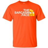 T-Shirts Orange / YXS Sarcasm Face Youth T-Shirt