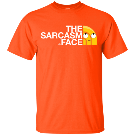 T-Shirts Orange / YXS Sarcasm Face Youth T-Shirt