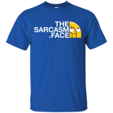 T-Shirts Royal / YXS Sarcasm Face Youth T-Shirt